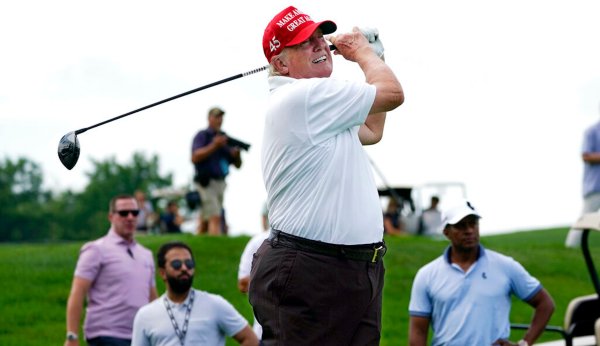 Watch this LIV! Trump tees off at Bedminster for start of controversial tournament