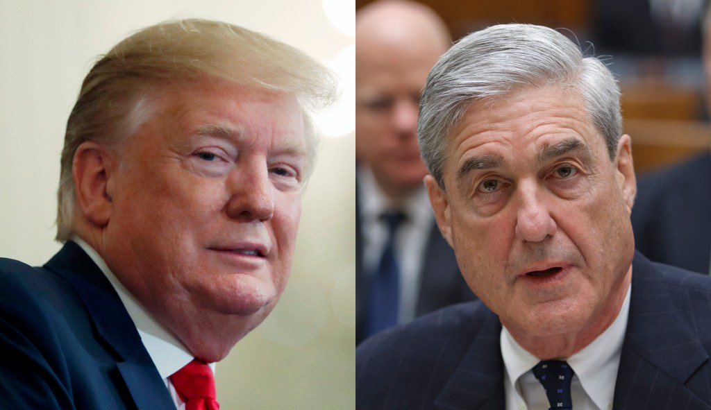 Trump gloats about not firing Mueller