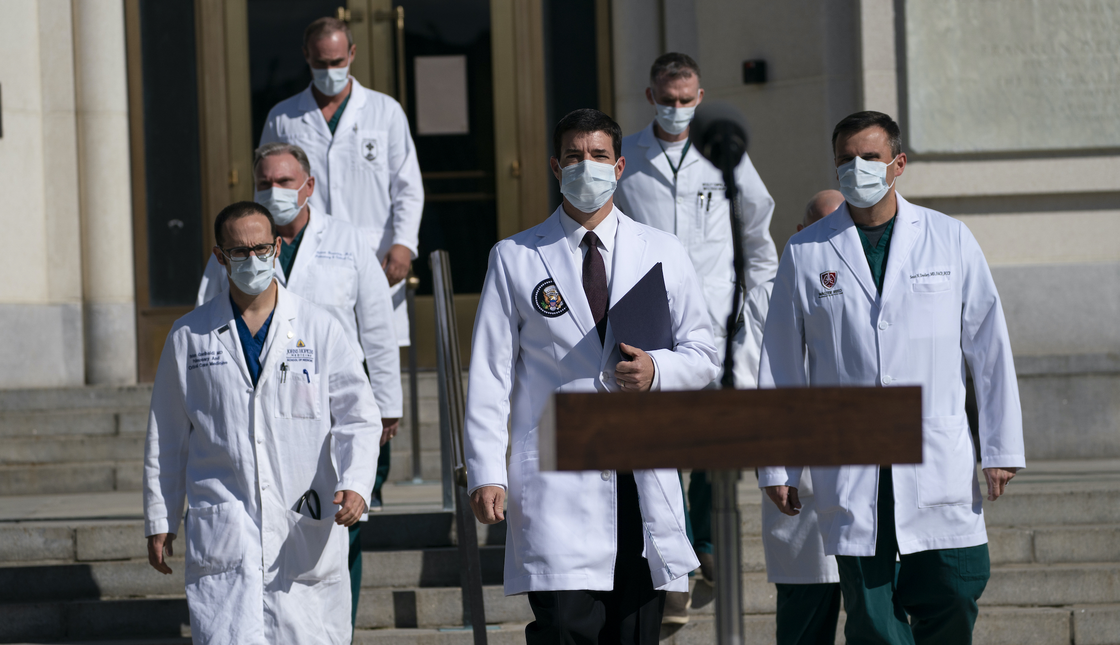Trump looks to move beyond COVID-19 hospitalization and White House outbreak
