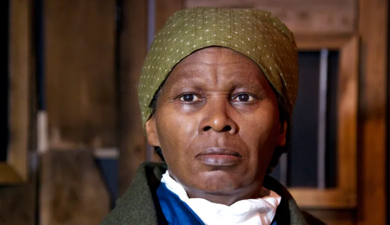 A wax likeness of the renowned abolitionist and conductor of the Underground Railroad Harriet Ross Tubman is unveiled at the Presidents Gallery by Madame Tussauds in Washington in celebration of Black History Month, Tuesday, February 7, 2012.