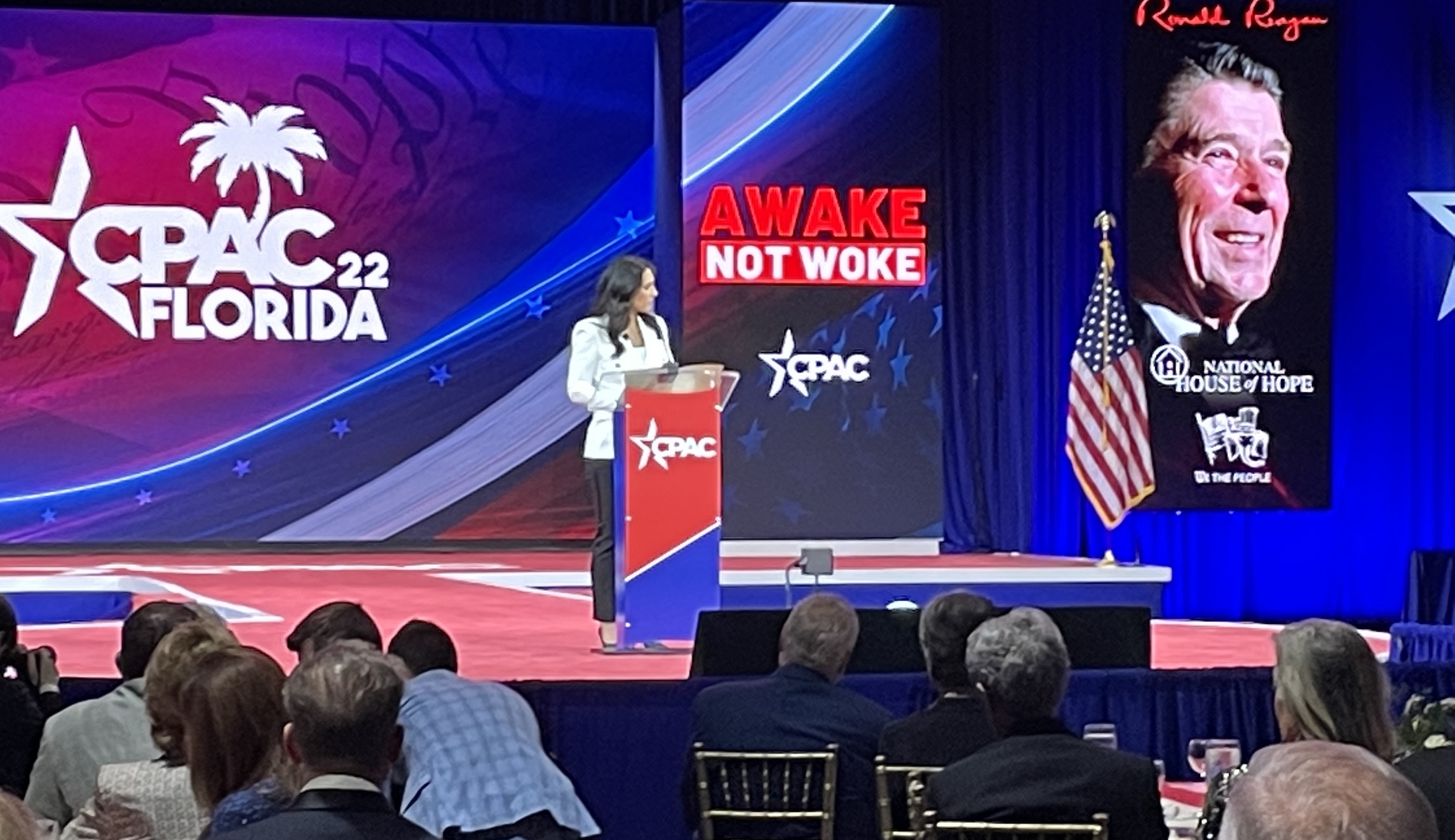 Tulsi Gabbard torches cancel culture and is feted at CPAC despite being Democrat