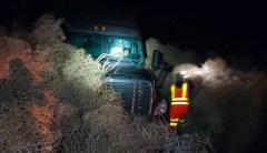 ‘Tumblegeddon’: Vehicles trapped by tumbleweeds on New Year’s Eve