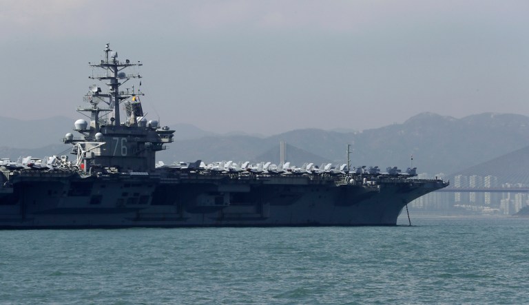 Chinese live-fire exercises commence around Taiwan as US warships deploy