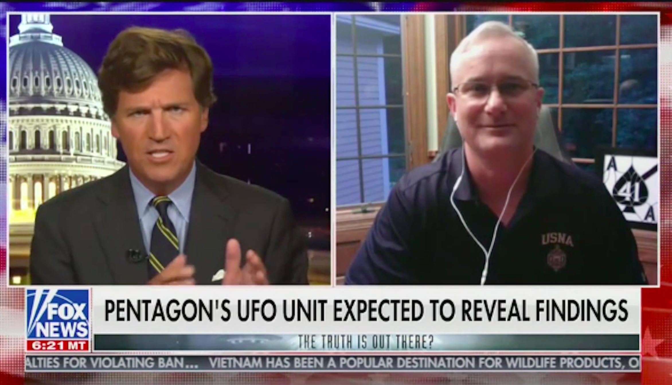 Ex-Navy pilot: Chatter about UFO sightings in government channels on the rise