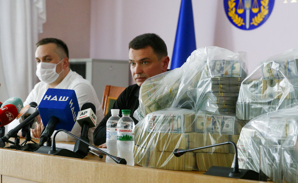 Ukraine intercepts $6M bribe to stop investigation into Burisma founder