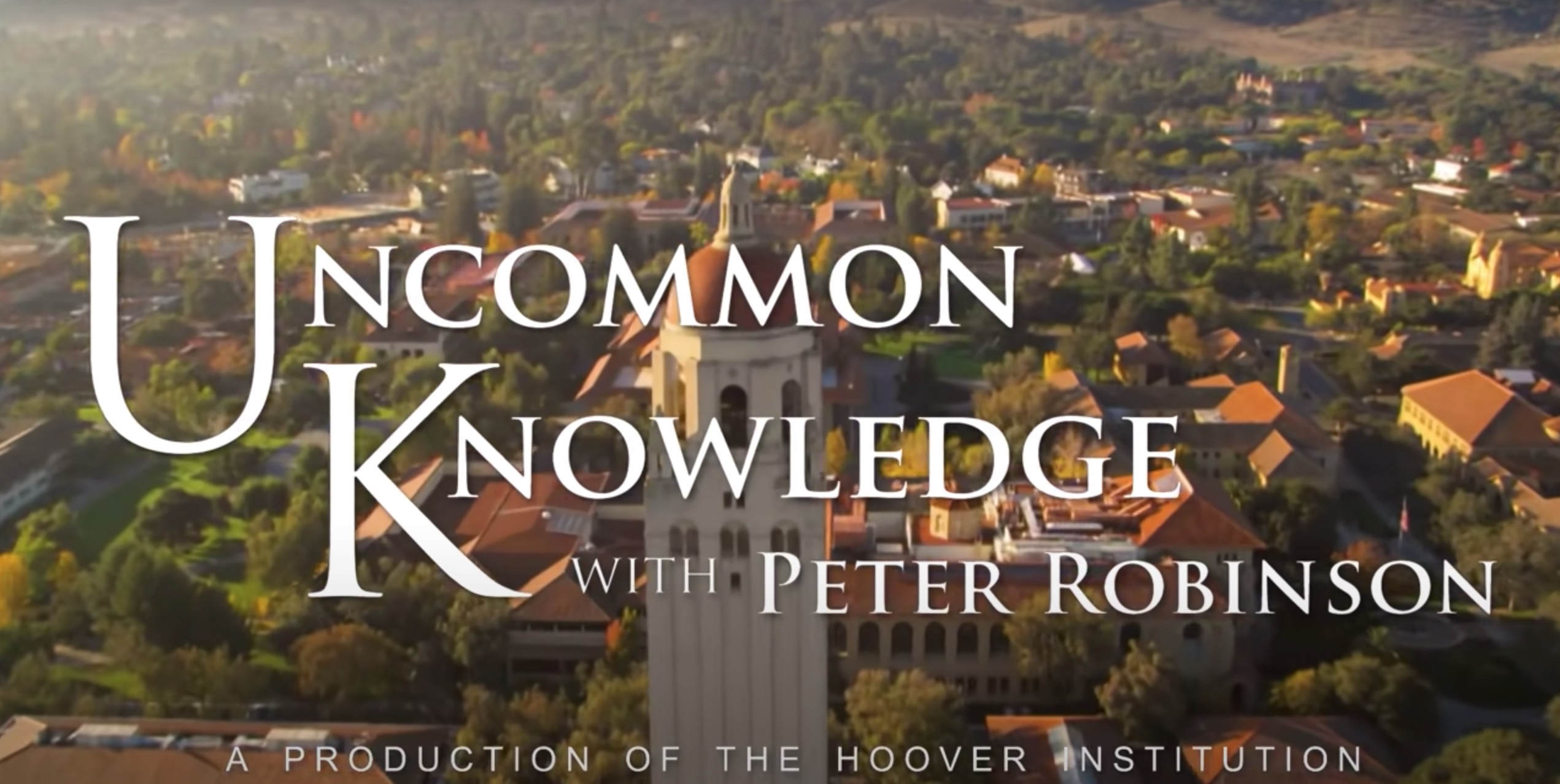Uncommon Knowledge: The fight against COVID-19 with Peter Robinson and Dr. Jay Bhattacharya