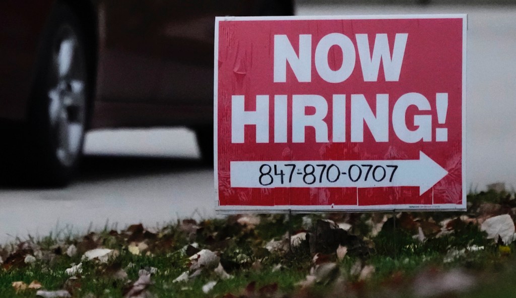 Job openings fall to lowest level in nearly three years