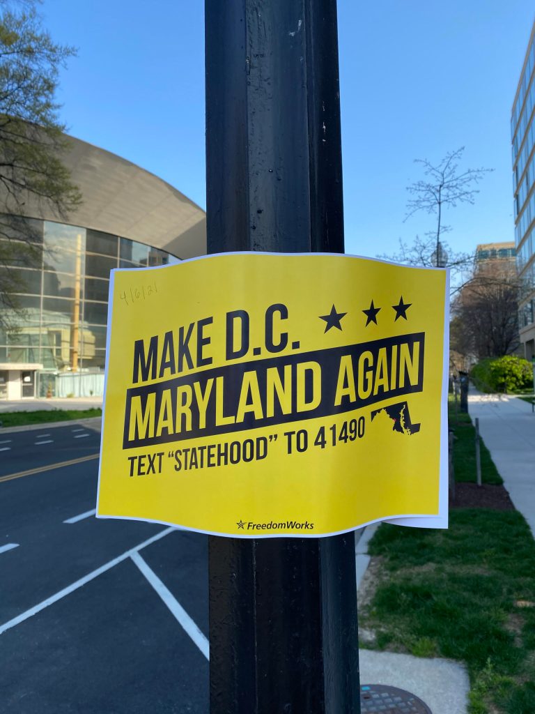 Statehood for DC? Give the swamp back to Maryland