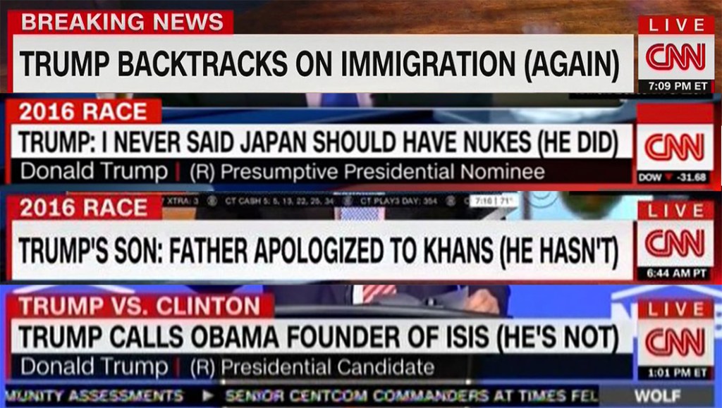 CNN’s anti-Trump chyrons are infested with bias