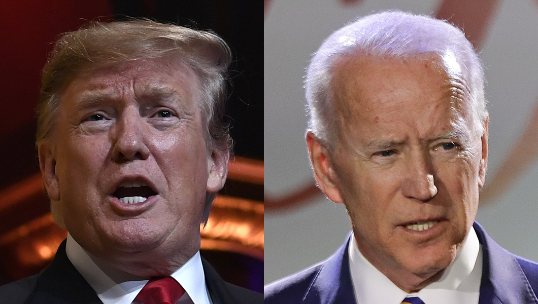 Trump once expressed support for crime measures he attacked Biden for