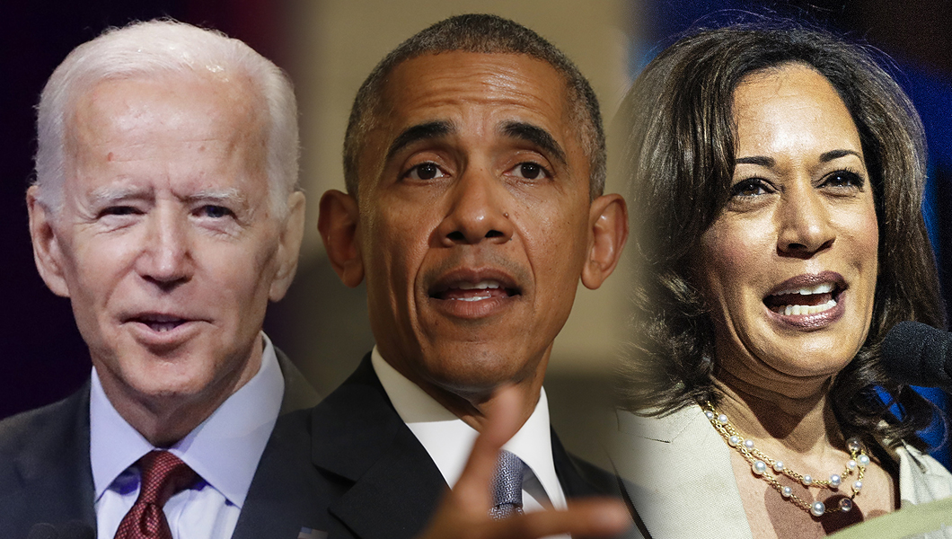 Obama is passing the torch not to Biden but to Kamala Harris