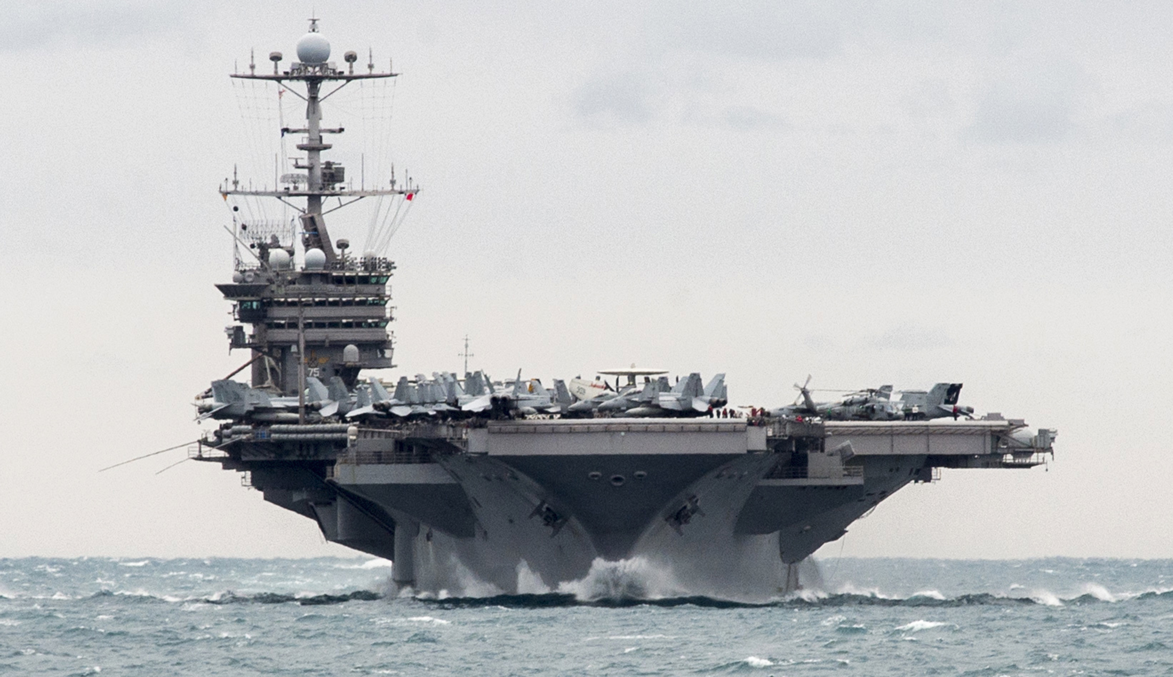 Shanahan says plan to scuttle USS Truman not ‘irreversible’