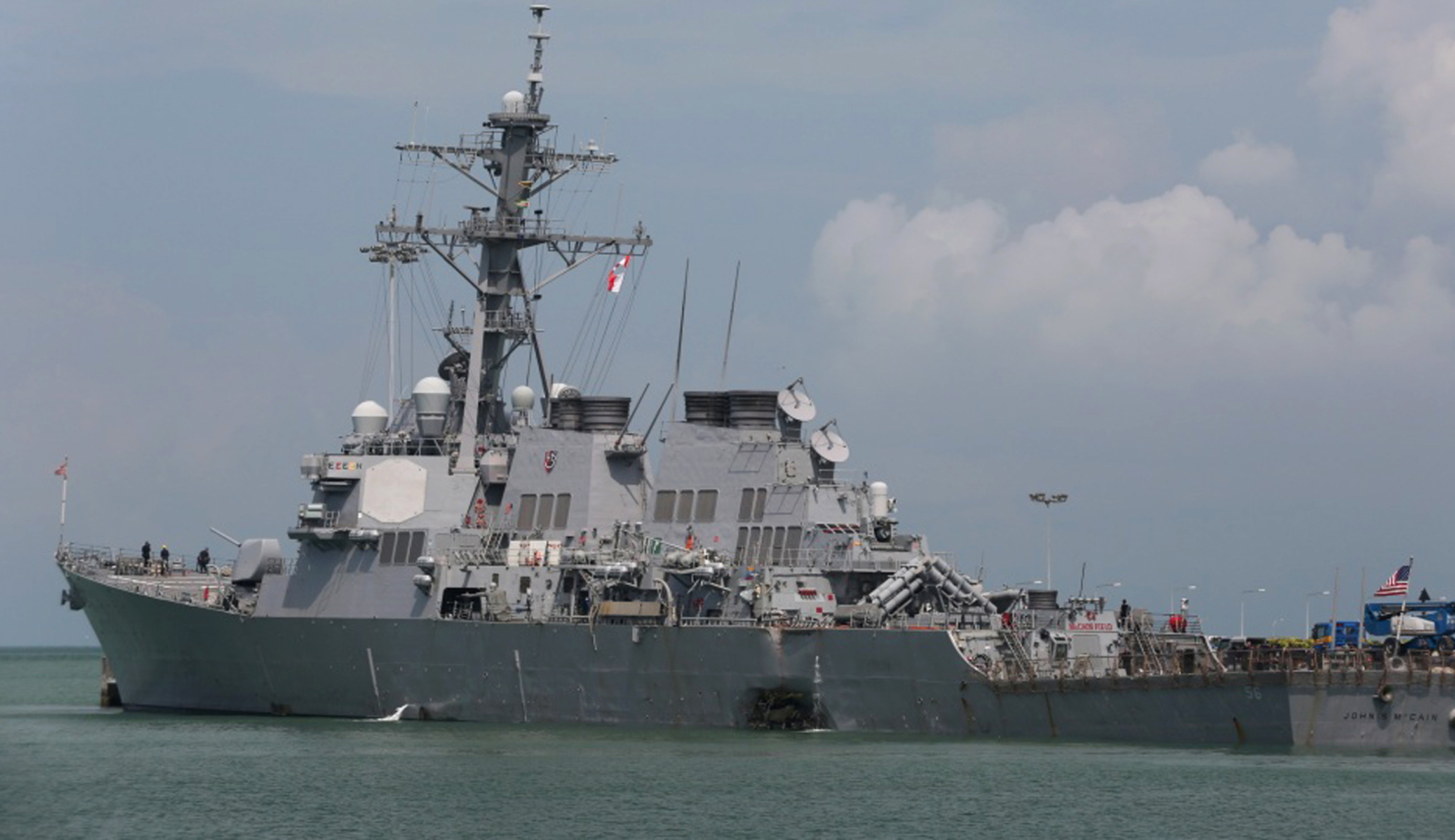 Navy to remove touchscreen controls from destroyers in wake of USS McCain accident report