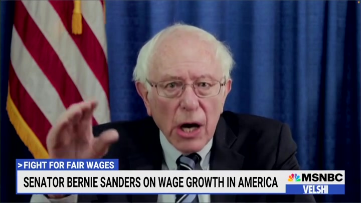 WATCH: Bernie Sanders calls Walmart’s wage increase for workers ‘not enough’