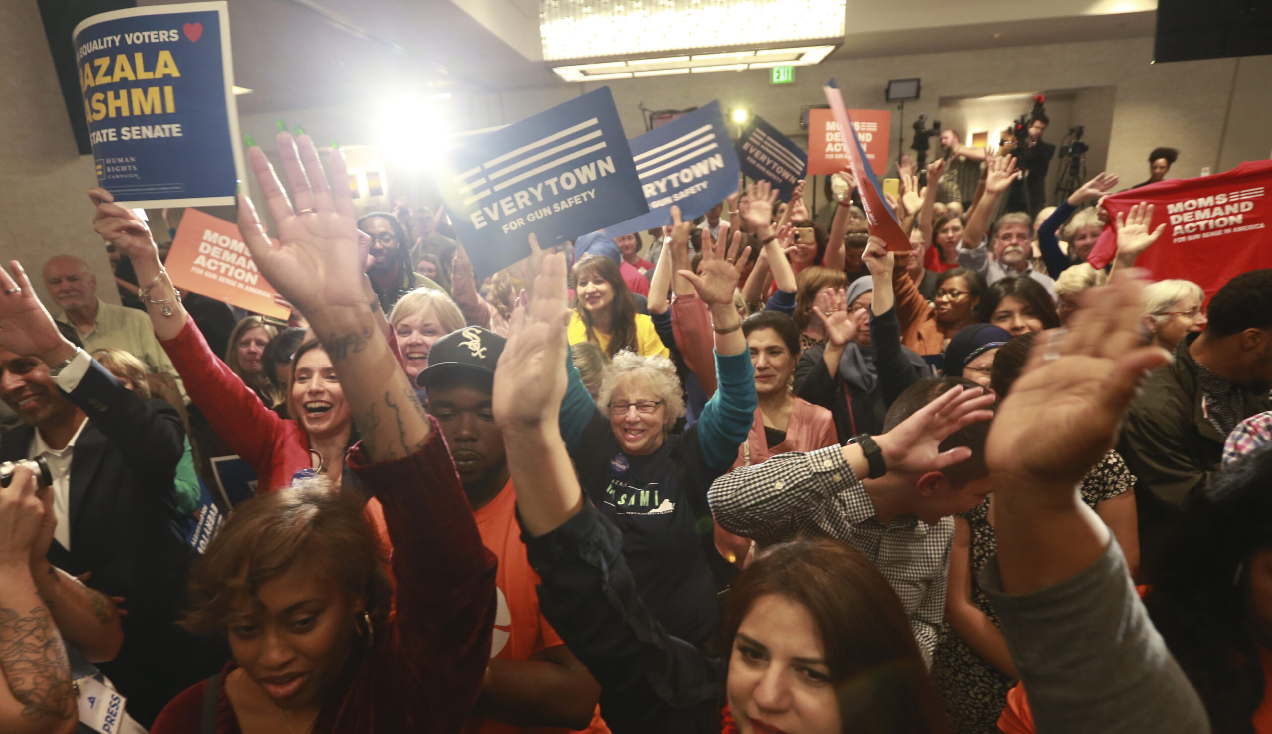 Rebuke for Trump as Democrats seize control of Virginia in election sweep