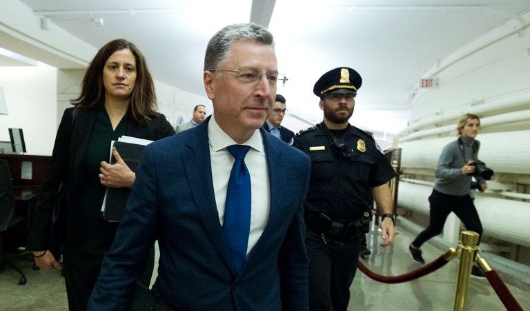 Texts show US diplomat denouncing ‘crazy’ Trump plan to withhold military aid from Ukraine ‘for help with a political campaign’