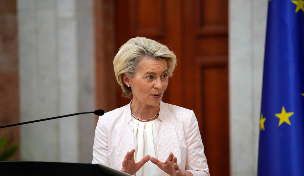 EU president backs long-range missiles for Ukraine