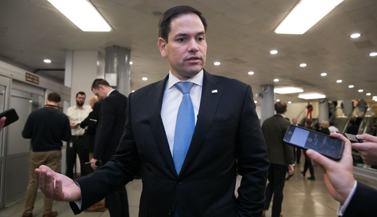 Sen. Marco Rubio is seen.