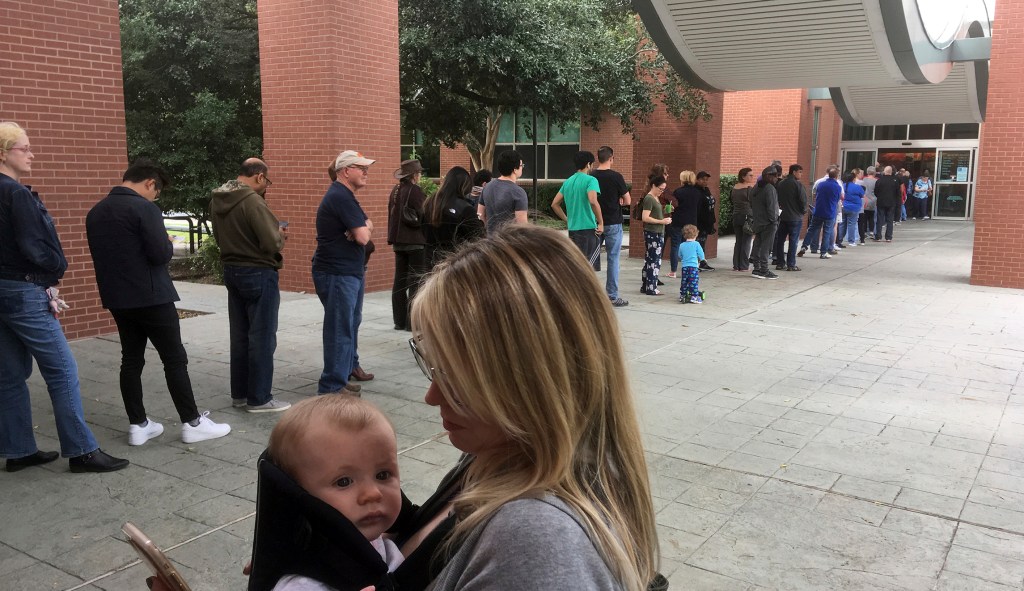 Fear driving young voters to polls in record numbers