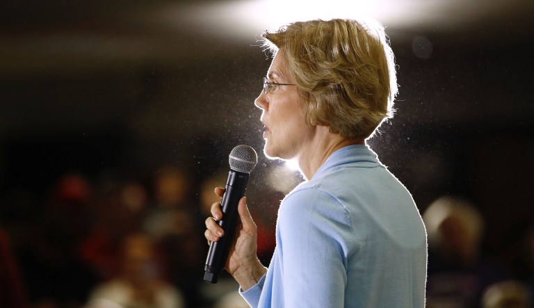 Warren fades in New Hampshire
