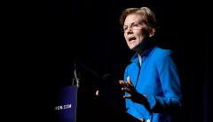 Elizabeth Warren promises to break up large tech companies