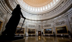 Pelosi will not seek removal of Washington and Jefferson likenesses in the Capitol