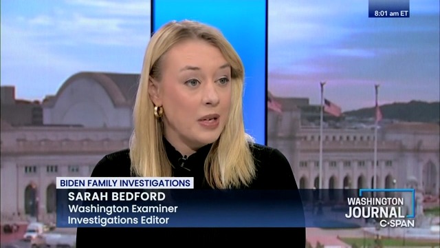 Politics reporter Julia Johnson appears on C-SPAN on Monday, July 31, 2023.