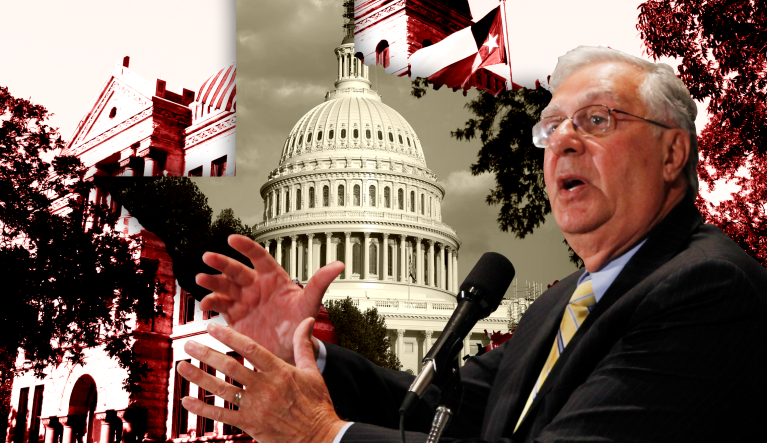 Texas Republican who lost in 2002 plays the long game for father’s old House seat