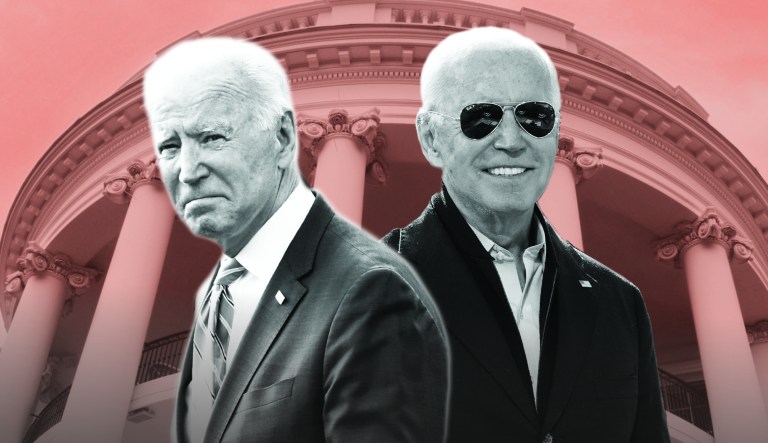 The two sides of Biden: Blame-shifter and credit-taker