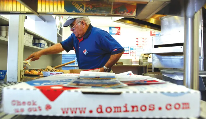 Domino’s fall