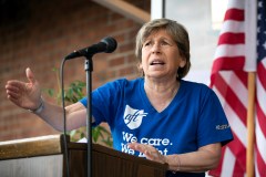 Randi Weingarten sidesteps question of hiding students’ orientations from parents