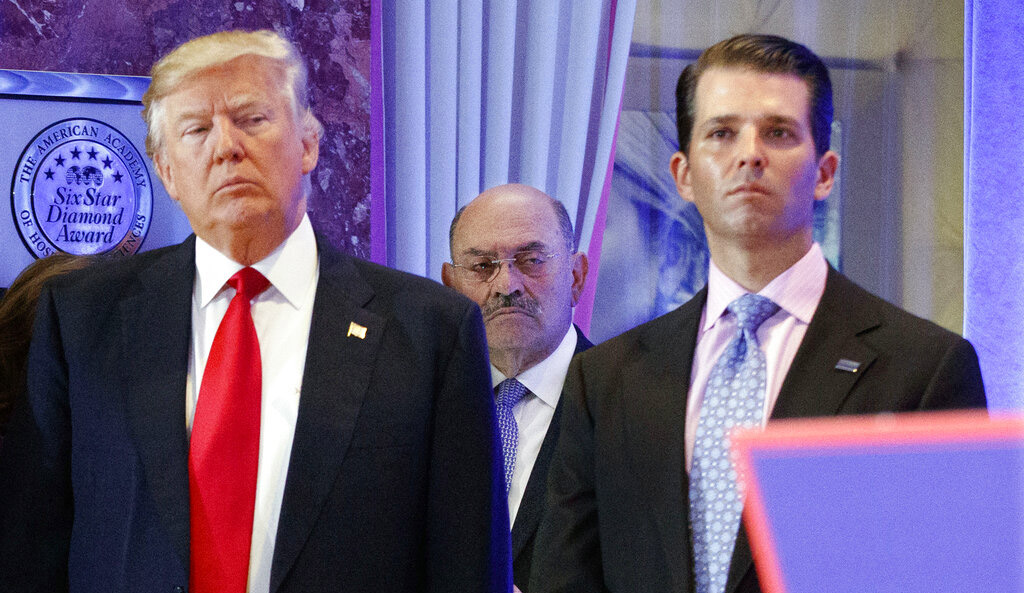 Donald Trump, Allen Weisselberg, Donald Trump Jr.