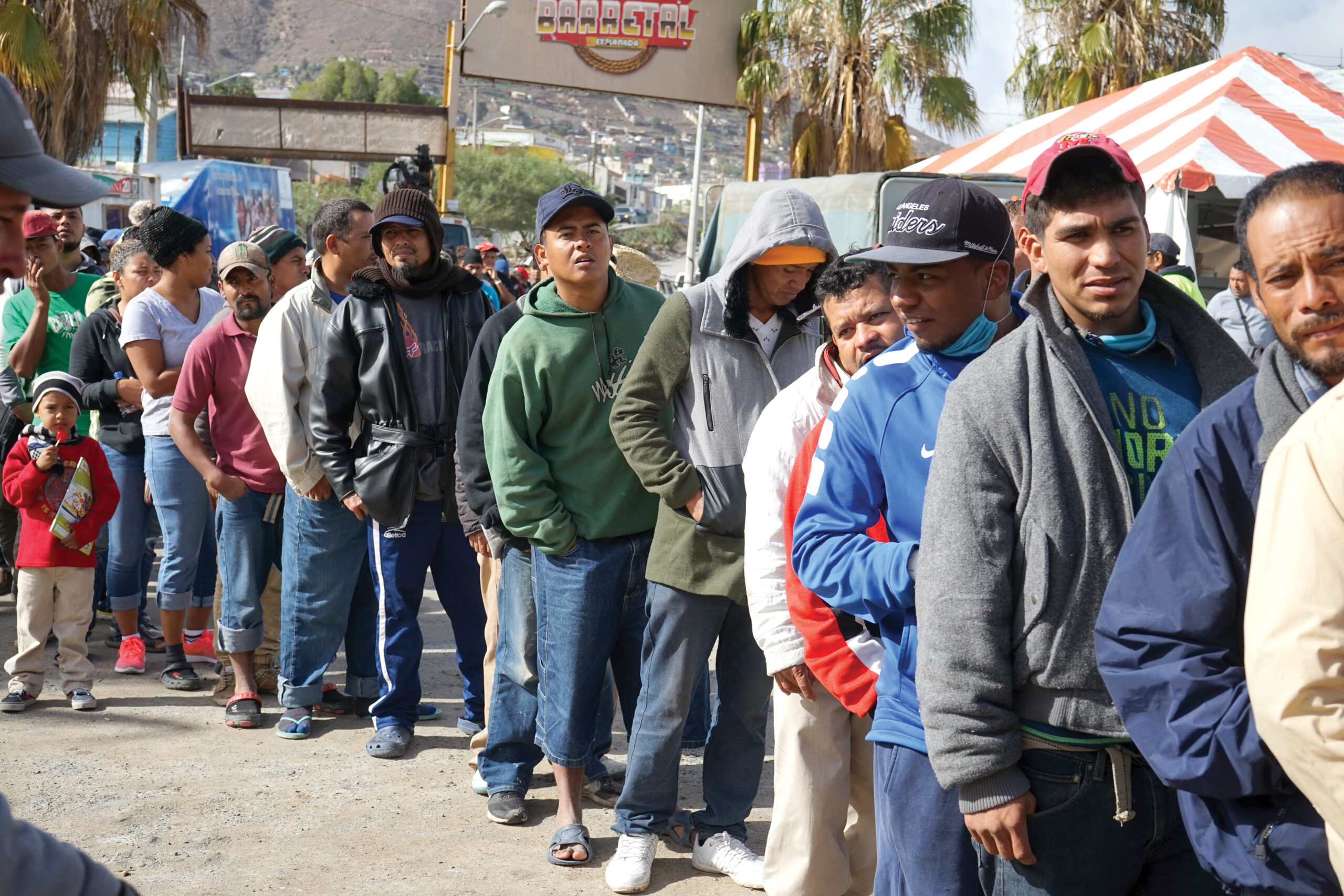 Hondurans at the Gate