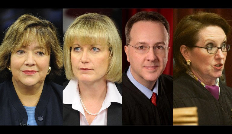 The charges against Chief Justice Margaret Workman and Justices Beth Walker, Allen Loughry and Robin Davis, include âunnecessary and lavish spendingâ of taxpayer dollars to renovate their offices, maladministration, and corruption.