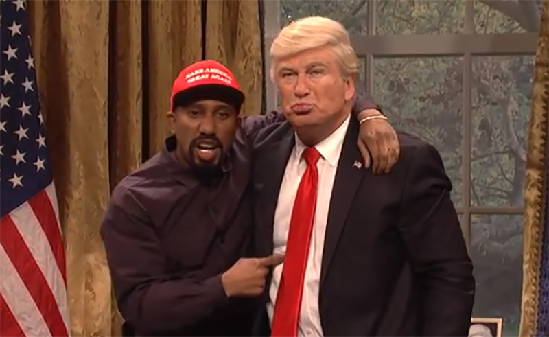 ‘Gold Digger’: ‘SNL’ squeezes Kanye West for laughs again and again