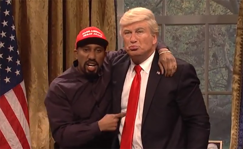 ‘Gold Digger’: ‘SNL’ squeezes Kanye West for laughs again and again