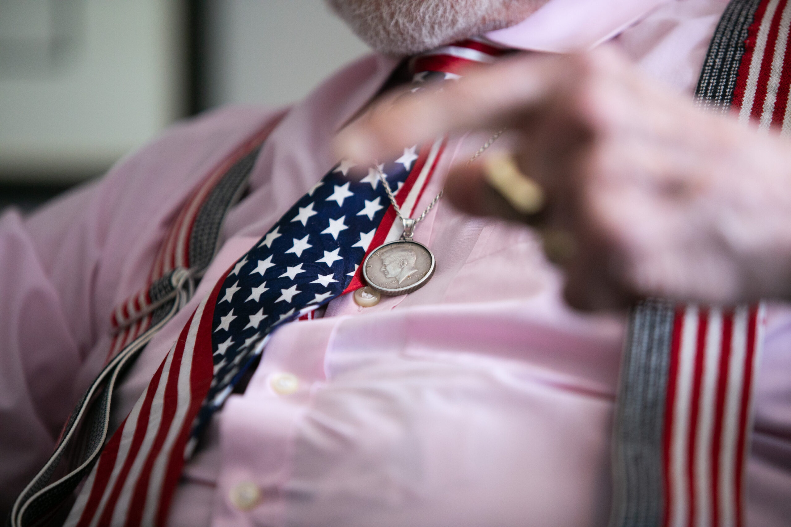 American engineer and a former astronaut and fighter pilot, Buzz Aldrin, Friday, July 19, 2019.