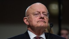 Signal cuts out when CNN asks Obama spy chief James Clapper about leaking classified information