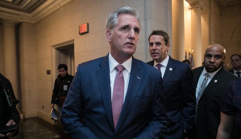 Wall or fence? Kevin McCarthy says, ‘I don’t care what they call it’