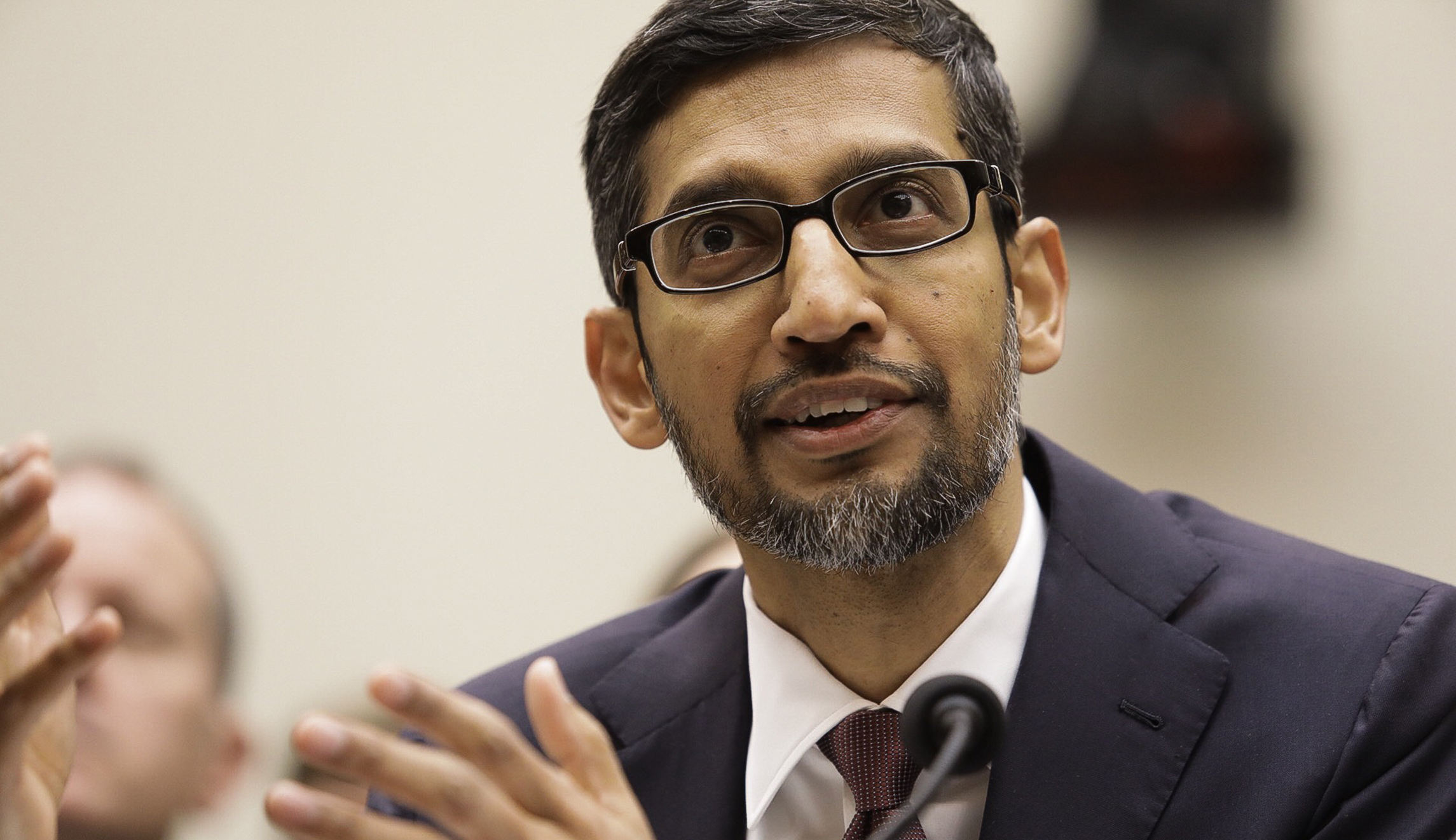 Google CEO: Scrutiny of tech companies is ‘here to stay’