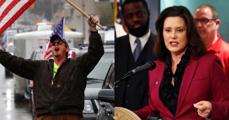 ‘F U’: Michigan pilot draws flight path sending message to Gretchen Whitmer