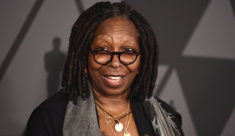 Whoopi Goldberg arrives at the 9th annual Governors Awards at the Dolby Ballroom on Saturday, Nov. 11, 2017, in Los Angeles. 
