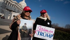 Suburban women want the wall, buoying Trump after fleeing in 2018