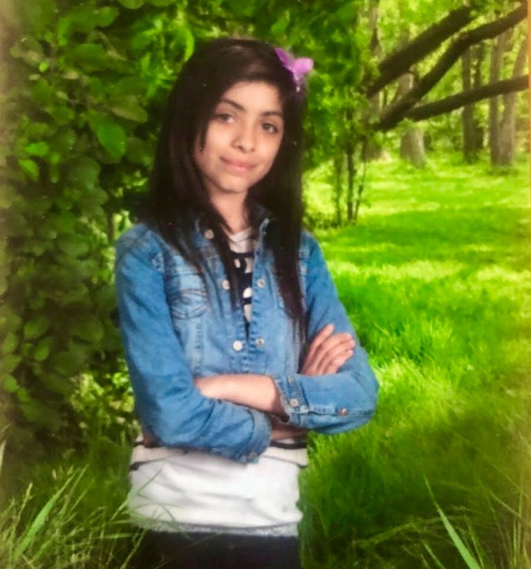 Yaeli Martinez at 13.