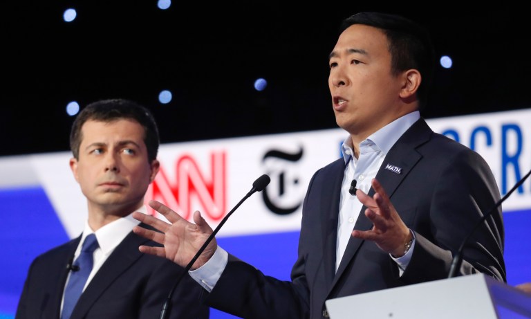 Andrew Yang bashes Elizabeth Warren wealth tax, arguing it didn’t work in Europe