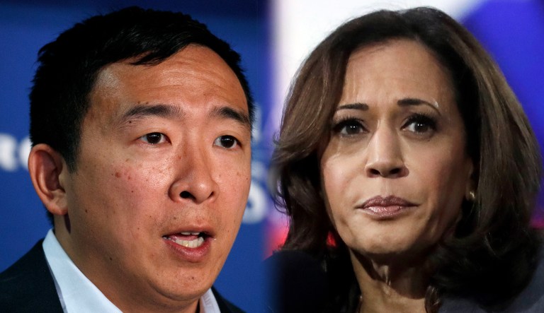 Yang dishes on Harris’s dropout as Steyer and Bloomberg buy their way into the 2020 primary