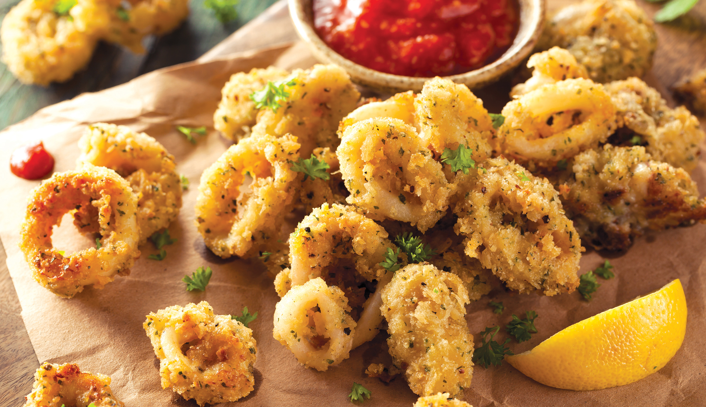 Feel bad about your appetizers and seltzer