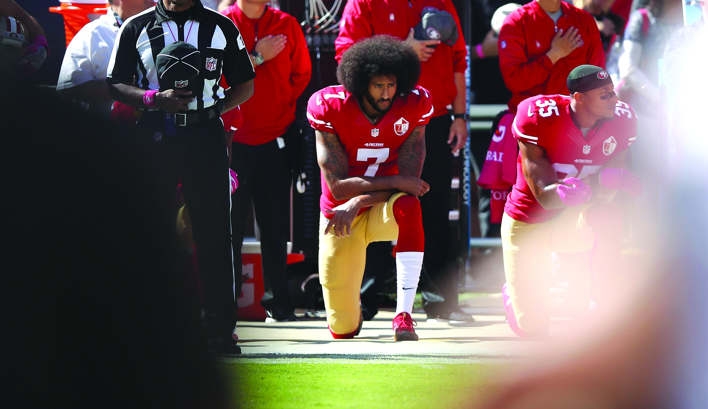 Who made the flag divisive?
