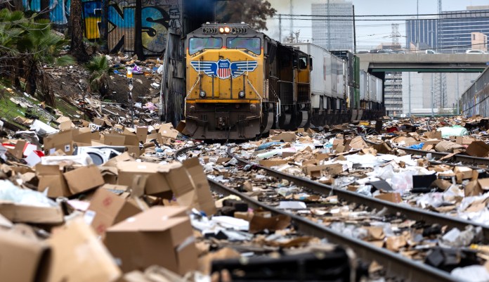 LA train heist