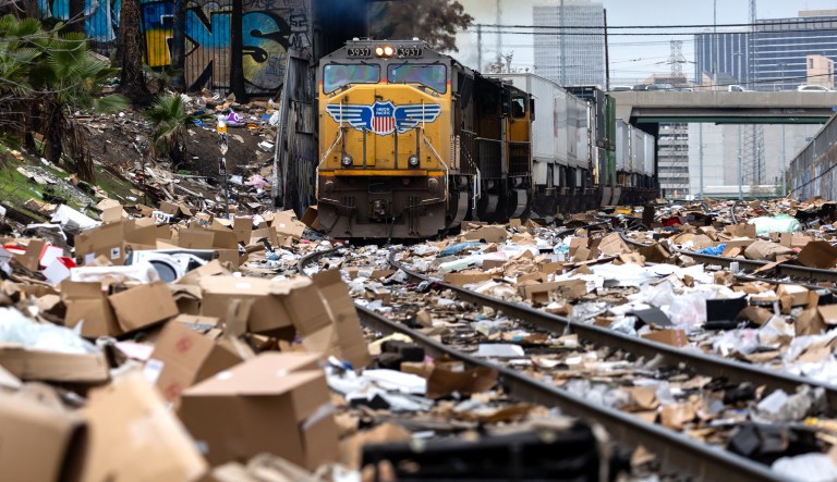 LA train heist